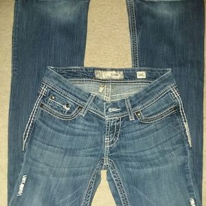 Womens Buckle Jeans